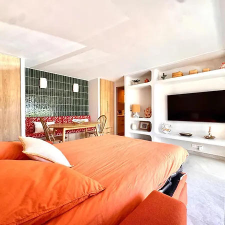 L'elegant,4pers,piscine,2 Parkings,climatisation Apartament Saint-Tropez
